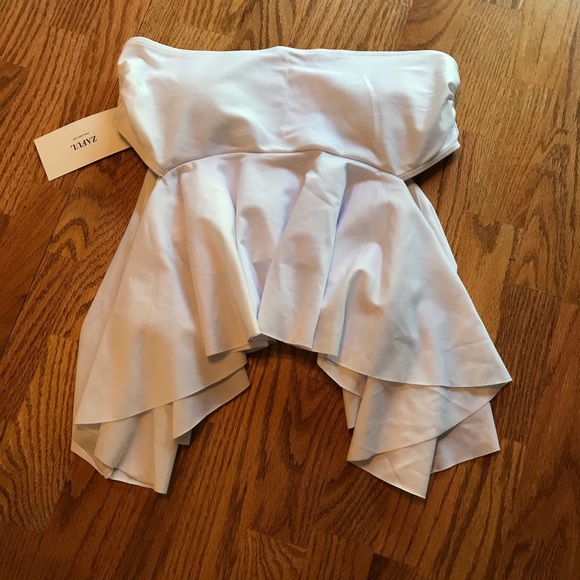 NWT Zaful White & Green Tropical Swimsuit Set (XL) - Picture 9 of 16